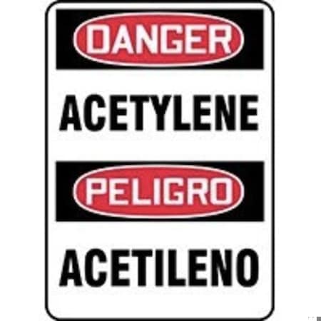 Accuform BILINGUAL OSHA DANGER SAFETY SIGN SBMCHL174XL SBMCHL174XL